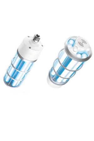 UV 除菌 コーン ライト 簡単 操作 99％ 除菌可能 室内 学校 美容室 医療 オフィス ペットショップ (60W/80W)