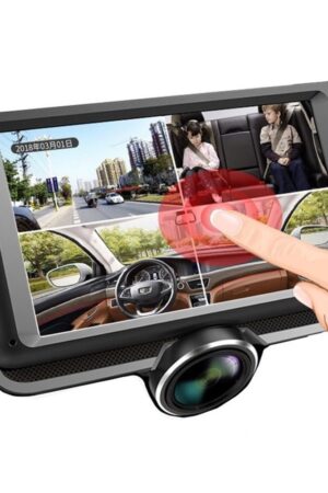 ドライブレコーダー24時間駐車監視  車載前後カメラ 同時録画　360度全方位録画　日本語操作　タッチ画面操作簡単　あおり運転防止