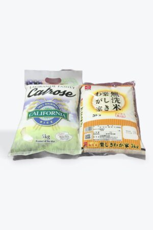 オリジナルセット costcoカルローズ カリフォルニア米 5kg & 無洗米楽しきわが家 5kg セット, 米国産