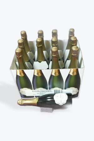 ジャン ドゥ ヴィルヌーヴ ノンアルコール スパークリングワイン, ミュスカ, 750ml×12本セット, フランス産