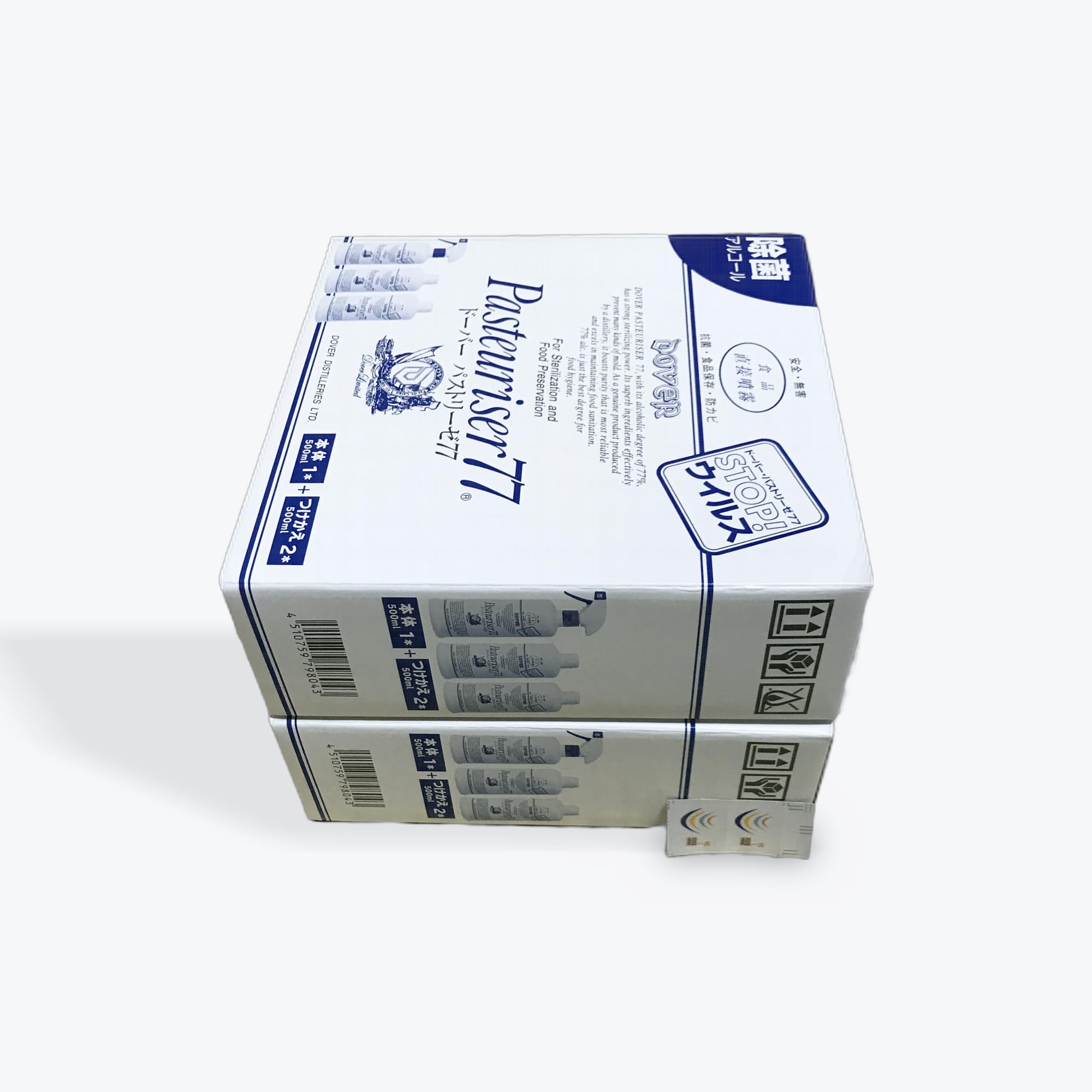 超一流チョイスCostco アルコール除菌剤, 500ml本体1本+詰替2本, 2箱セット - 画像 (3)