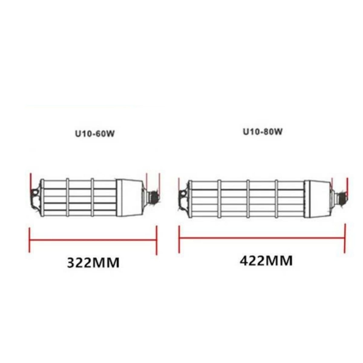 UVC コーンライト U10 強力 除菌 99% 3Dセンサー マイクロウエーブセンサー内蔵 リモコン付き 学校 オフィス ペットショップなど 2種類のワット数:60W, 80W 口金:E39 100-120V 50/60Hz 254nm PSEマークあり 実用的 梅雨の時期 除菌 - 画像 (6)