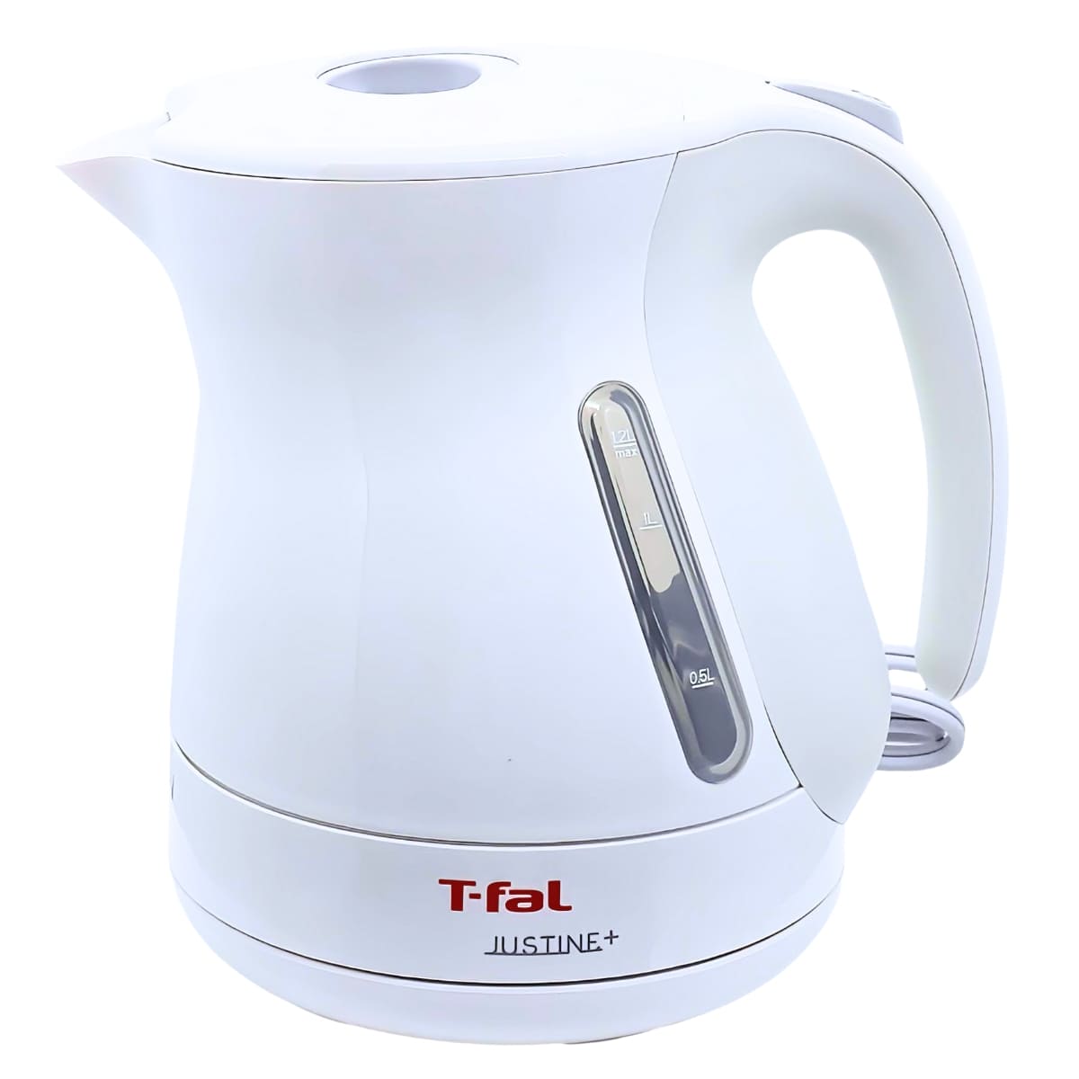 ティファール 電気ケトル 1.2L ジャスティン プラス KO340175 湯沸かし簡単&省エネ設計 カラー:カカオブラック,ホワイト 実用的 母の日 父の日 プレゼント - 画像 (5)