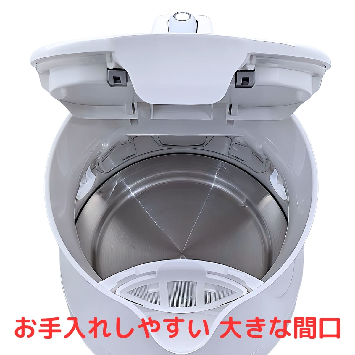 ティファール 電気ケトル 1.2L ジャスティン プラス KO340175 湯沸かし簡単&省エネ設計 カラー:カカオブラック,ホワイト 実用的 母の日 父の日 プレゼント - 画像 (7)