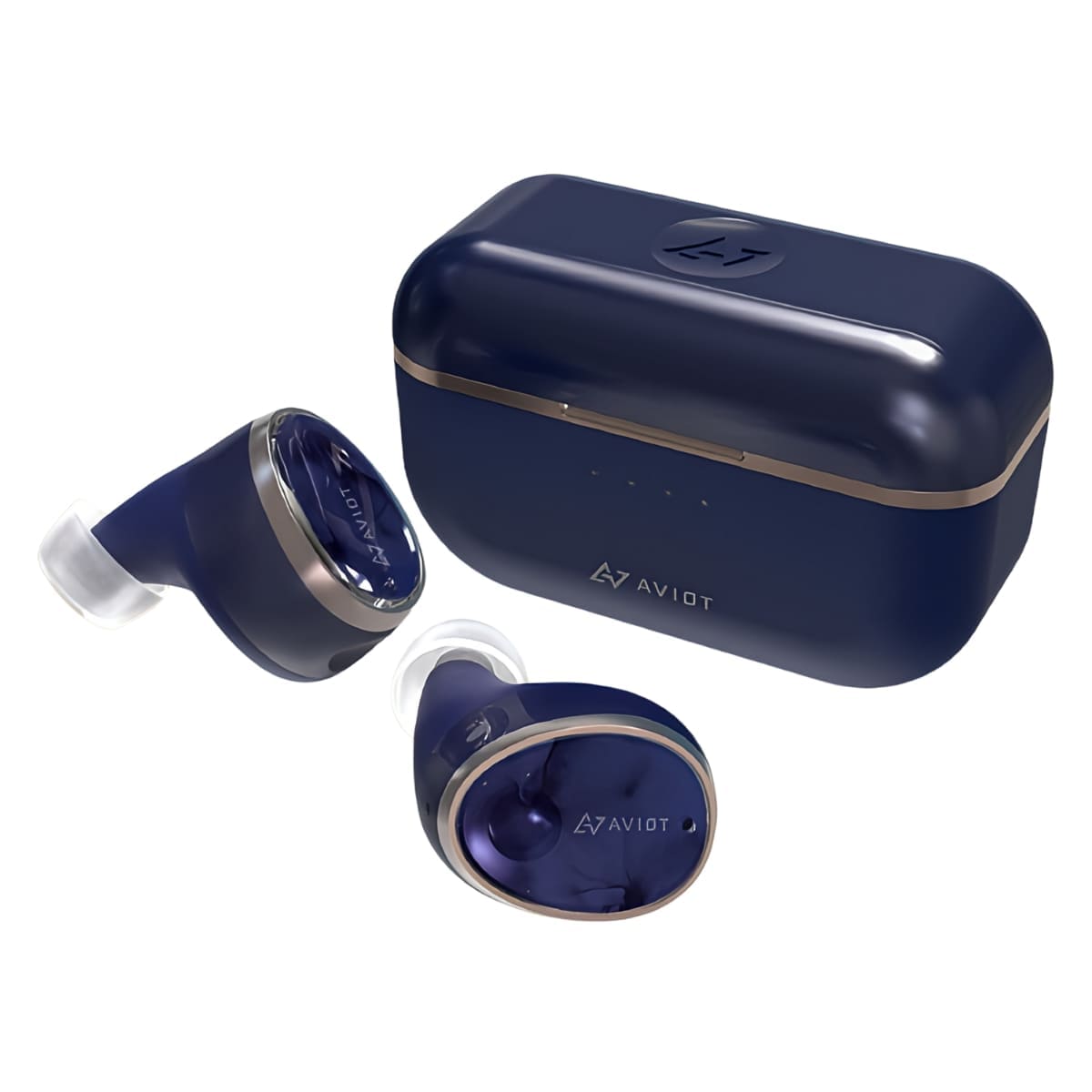 aviot 完全ワイヤレスイヤホン ハイブリッド・デュアルドライバー 重低音モデル ダイナミック型 新搭載の集音モード 音楽再生:単体最大18時間 TE-BD11tR Bluetooth5.2 防水:IPX4 通話:最大9時間 実用的 夏 帰省 旅行準備