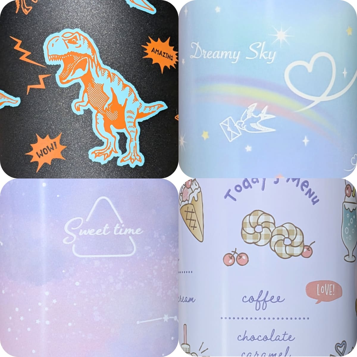 象印 ステンレスマグ 水筒 480ml 型番:SM-WH48 保温 保冷 シームレスせん ラクに洗える ワンタッチ スポーツドリンク可 ガールズ & ボーイズマグ 全4種類 サイズ(cm):幅7×奥行7×高さ22.5 重さ:0.21kg ステンレスボトル - 画像 (5)