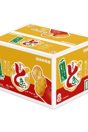 UHA味覚糖 おさつどきっ プレミアム塩バター味 65g × 10袋入り スナック菓子 さつまいものチップス 半額ご奉仕 プライスダウン(賞味期限: 2025年7月迄) 在庫1点のみ