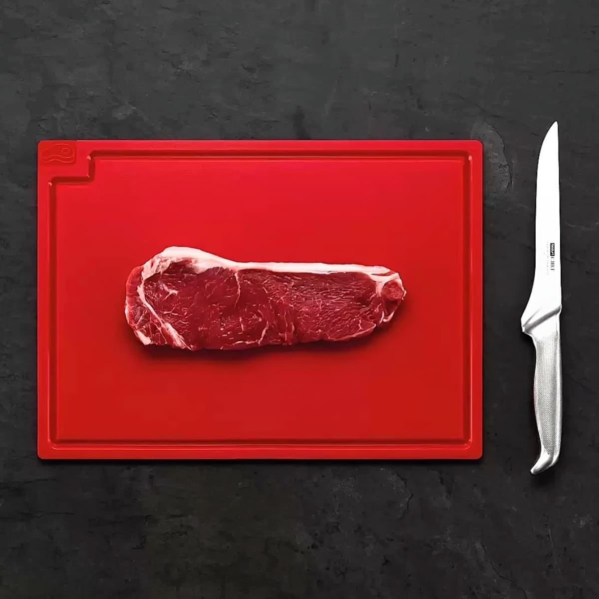 BODUM(ボダム) ビストロ セット カッティングボード ホルダー付き マルチカラー× ブラックホルダー #62174-1 - 画像 (3)