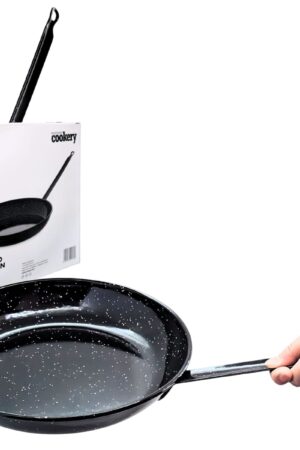 Vaello フライパン 直径26cm エナメル加工 スチール製 直火専用(直火、オーブン)食器洗い機対応 スペイン製 Vaello ･La ･Valenciana #61222 母の日 プレゼント