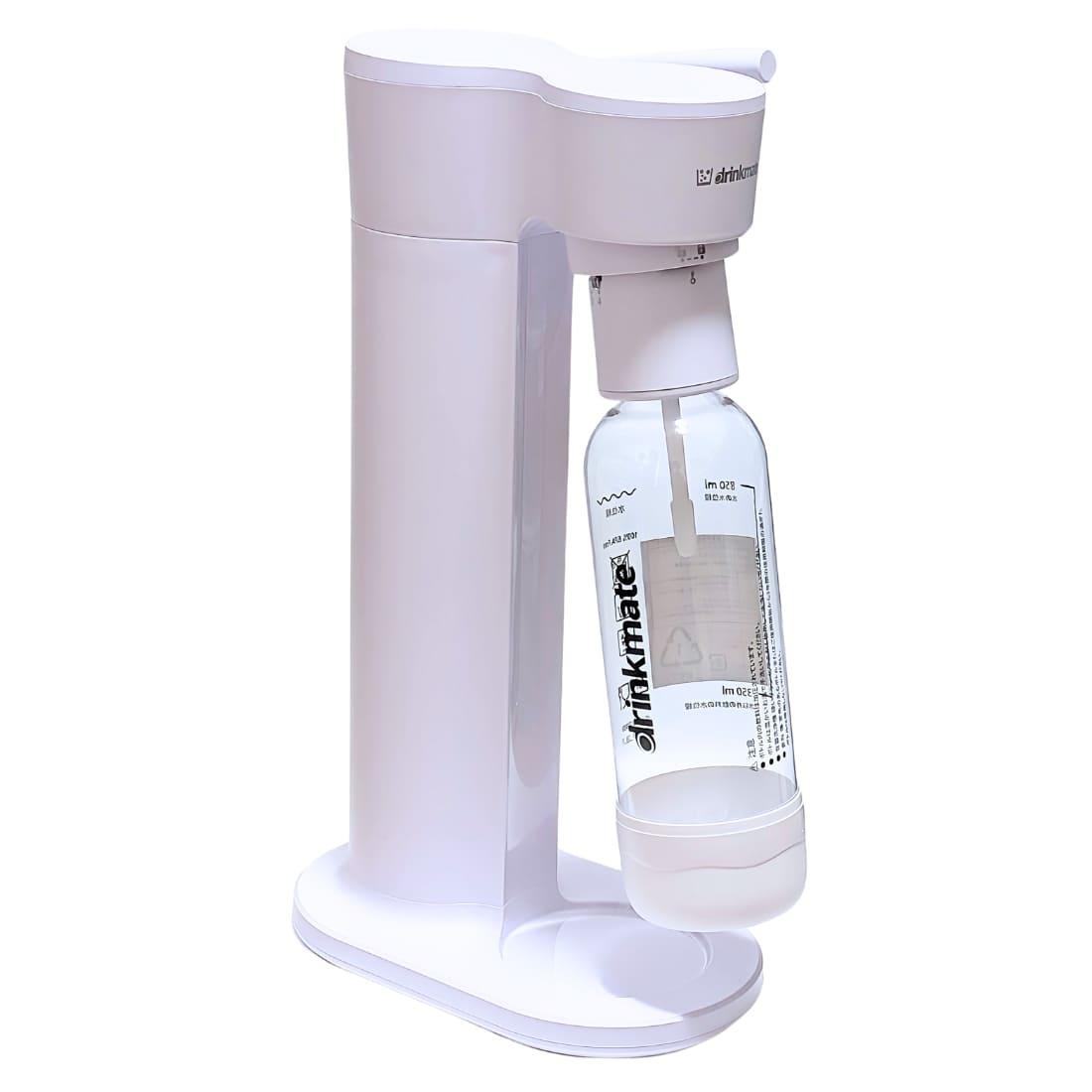 ドリンクメイト 家庭用炭酸飲料メーカー スターターキット Series 641 電気不要 屋外使用OK (カラー: ブラック,ホワイト) 実用的 母の日 父の日 プレゼント - 画像 (5)