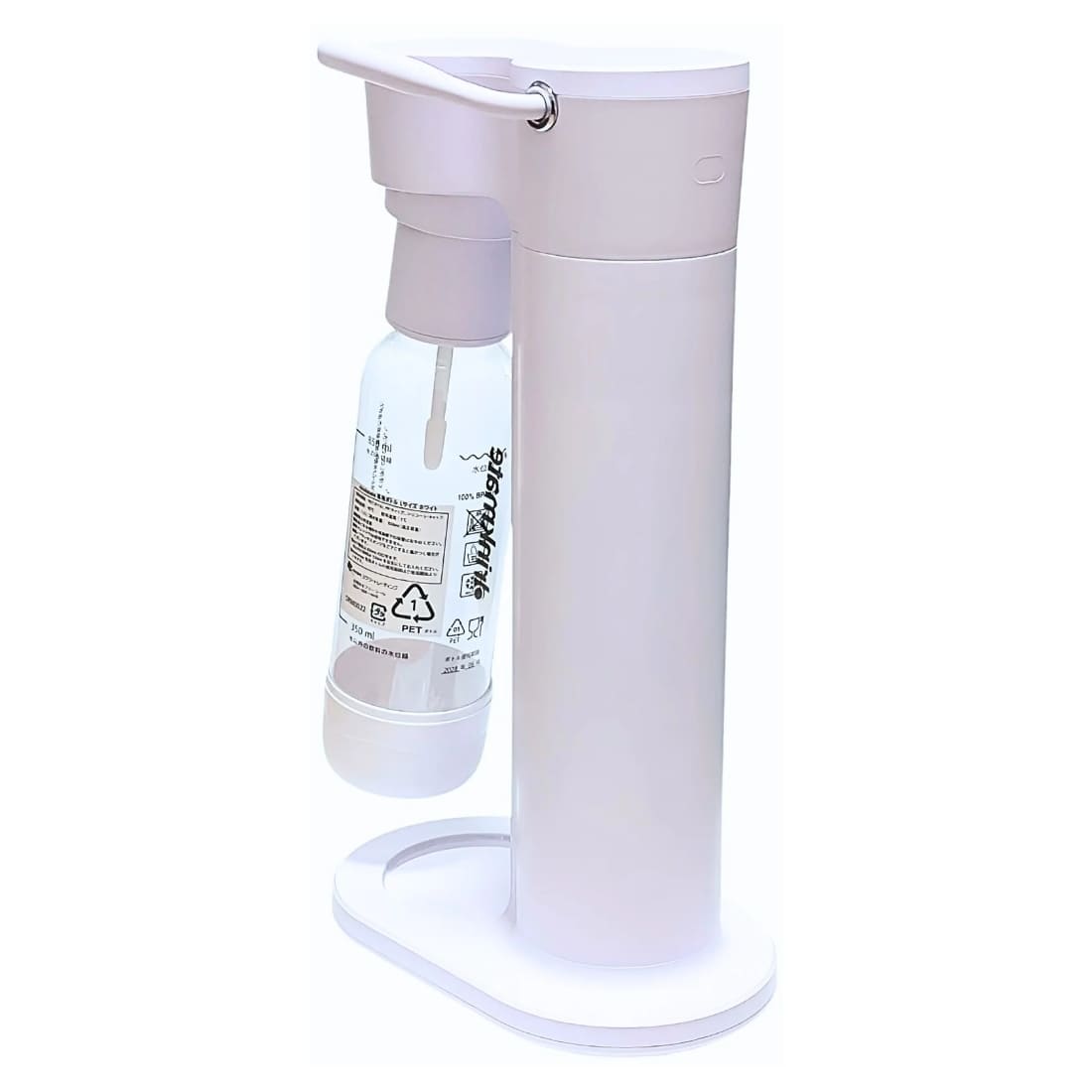 ドリンクメイト 家庭用炭酸飲料メーカー スターターキット Series 641 電気不要 屋外使用OK (カラー: ブラック,ホワイト) 実用的 母の日 父の日 プレゼント - 画像 (6)