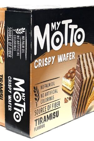 My Motto(マイモット) ウェハース ティラミス味 30g x 20袋 シェフ監修のこだわり味 ブルガリア産 #63941