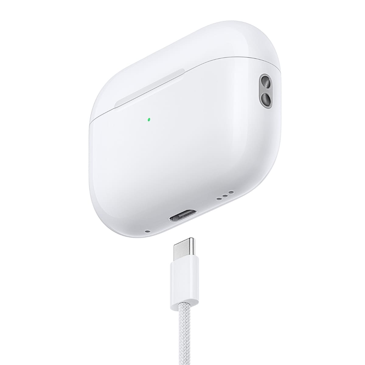 Apple AirPods Pro (第2世代 MTJV3J/A) USB-C 最大2倍の雑音を消すアクティブノイズキャンセリング 外部音取り込みモード 適応型オーディオ。装着タイプ: カナル型 実用的 父の日 プレゼント - 画像 (5)