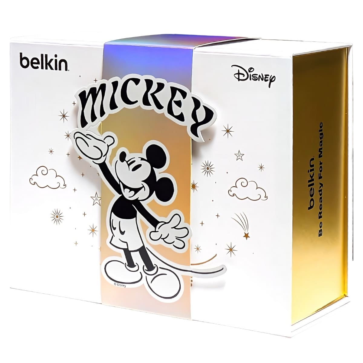 Belkin (ベルキン) ディズニー チャージング ギフトボックス (5000mAh モバイルバッテリー , 67W出力のUSB-C 3ポート充電器, 60W対応のUSB-C to USB-C編組ケーブル) 型番: BUE014pcADDY【PSE認証】実用的 夏 帰省 旅行準備 プレゼント - 画像 (2)