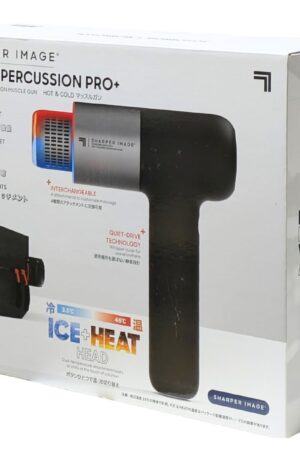 SHARPER IMAGE(シャーパー・イメージ) パワーブーストマッスルガン HOT & COLD 6段階の速度調整 4種類のアタッチメント 型番: SP11003 #3333009 実用的 プレゼント