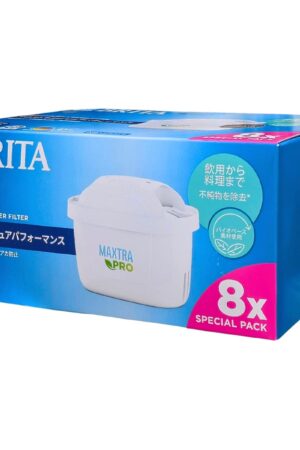ブリタ 日本正規品 マクストラプロ ピュアパフォーマンス カートリッジ 浄水フィルター 8個入り 型番:KBMPCZ8 #63881 1個で150Lの水をろ過。1日5.3L使用の場合、4週間使用可能。BRITA Maxtra Pro