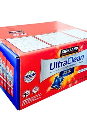 ウルトラ クリーン プレミアム洗濯洗剤 パック 152個入り(4×38個) ドラム式 縦型洗濯機 水洗いもOK 爽やかな「フレッシュセンツ」の香り 洗濯用合成洗剤 カークランドシグネチャー