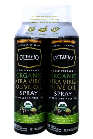オッタビオ (OTTAVIO) オリーブオイルスプレー 368g×2本 有機EXVオイル #13502 有機オイル オーガニック調理油 プロペラントフリー スペイン産 実用的 母の日 父の日 プレセント