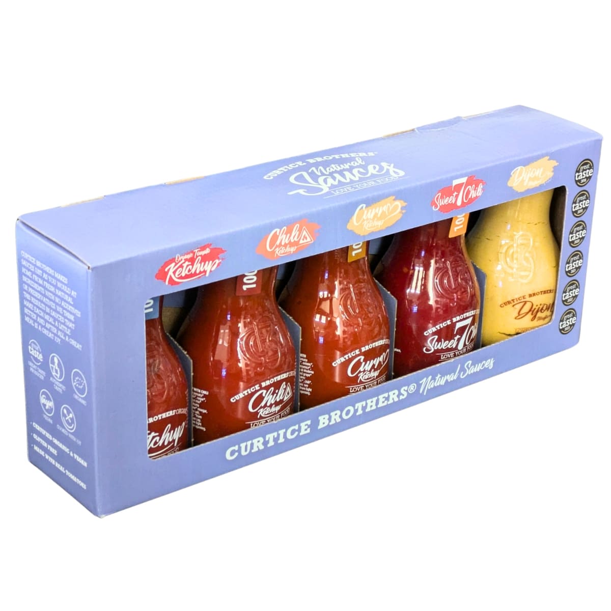 カーティスブラザーズ ナチュラル ケチャップ 270ml×5本セット(クラシック、カレ、チリ、スイートチリ、マスタード) Curtice Brothers イタリア産 #55803 トマト調味料 オーガニックソース 父の日 内祝い無添加 グルメ - 画像 (6)