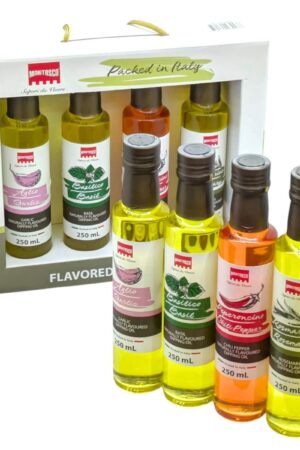 モントスコ イタリア産 香味オイル4種詰め合わせ フレーバーオリーブオイルセット (ガーリック, バジル, チリ, ローズマリー) 4本セット 料理 パスタ ディップオイル フレーバーオイル ギフト