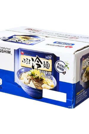 農心(Nongshim) ふるる冷麺 10食 韓国冷麺 ノンフライ麺 トンチミスープ 乾麺 長期保存 #23456夏向 韓国食品 エスニック食品 夏の涼しげな食事 簡単調理 家庭で本場韓国の味 茹で時間弱火で3分 水冷?