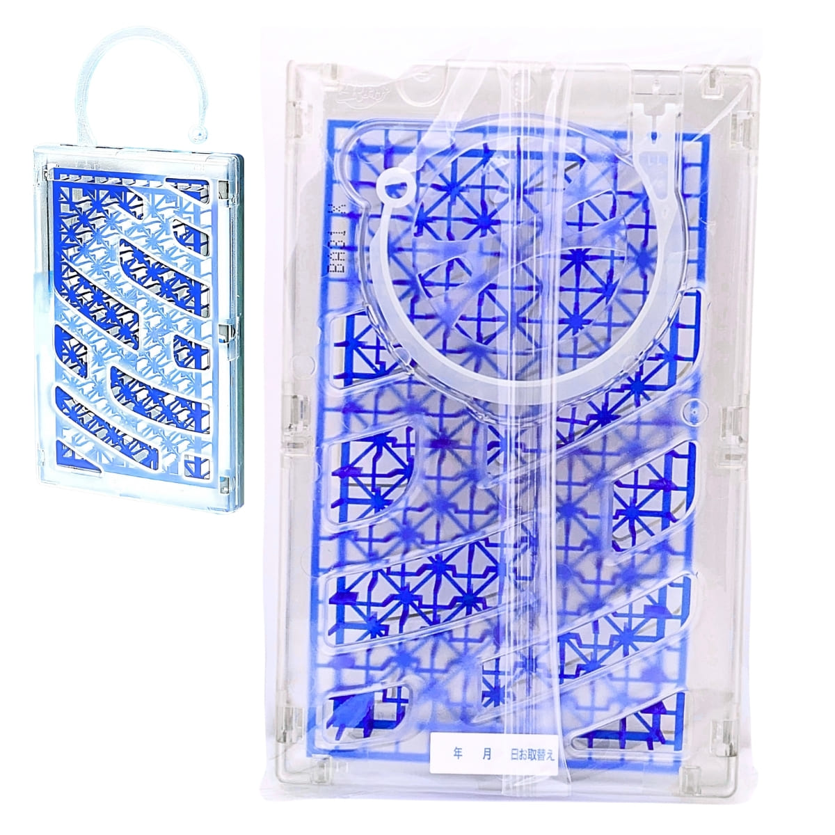 KINCHO (キンチョー) 虫コナーズ プレートタイプ 3パック ( 200日用×3 ) 3D立体構造 メッシュ ベランダ 軒下 屋内と屋外の境目 吊るして使えるフック付き 日本製 #575668 電気・電池不要 夏場の虫対策 - 画像 (5)