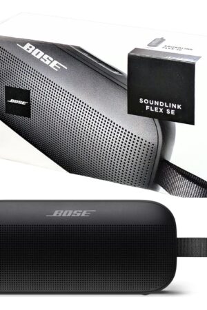 Bose (ボーズ) SoundLink Flex SE Bluetooth スピーカー IP67防塵?防?等級 長時間再生:12 時間 カラー: ブラック SLink Flex BLK CLUB お風呂 キッチン ベランダ アウトドア― リゾート プレゼント