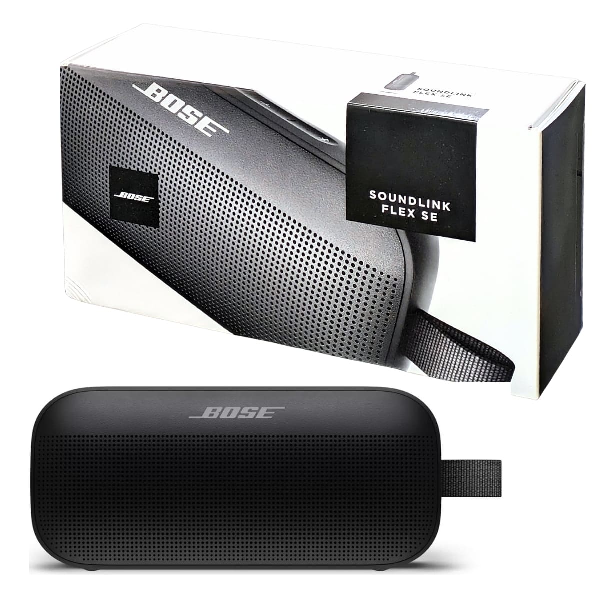 Bose (ボーズ) SoundLink Flex SE Bluetooth スピーカー IP67防塵?防?等級 長時間再生:12 時間 カラー: ブラック SLink Flex BLK CLUB お風呂 キッチン ベランダ アウトドア― リゾート プレゼント