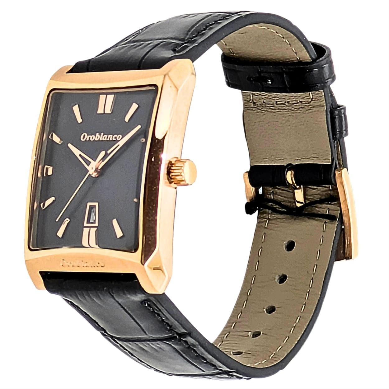 OROBIANCO PANDA (オロビアンコ パンダ) レディース腕時計 スクエア 革ベルト OR001-33 クォーツ 生活防水:5気圧 #58714 ビジネス カジュアル 高級感 ブランド腕時計 - 画像 (12)