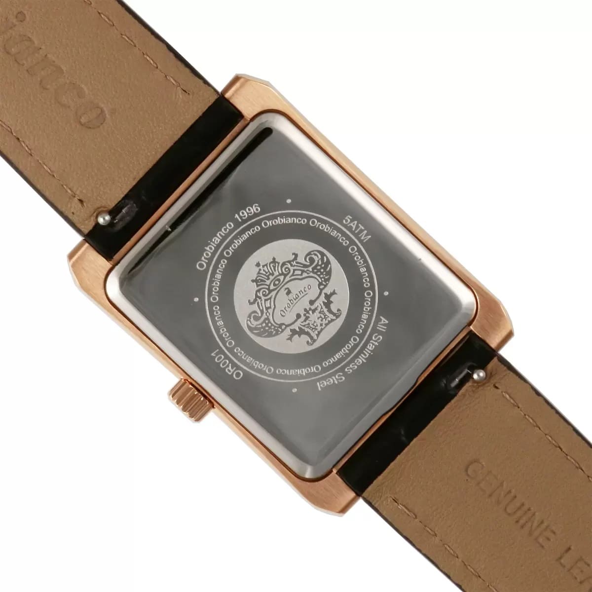OROBIANCO PANDA (オロビアンコ パンダ) レディース腕時計 スクエア 革ベルト OR001-33 クォーツ 生活防水:5気圧 #58714 ビジネス カジュアル 高級感 ブランド腕時計 - 画像 (13)