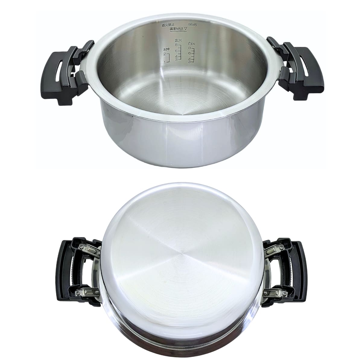 象印 自動調理なべ EL-CA60-HM カラー: メタリックグレー 大容量4.2L 「 焼き」「煮物」「蒸し」「温度調理」と 4つの自動メニュー( 白米, 玄米, おかゆ, ヨーグルト )ハイパワー970W レシピブック付#48992 マルチクッカー 多機能鍋 調理器具 簡単調理 お祝い ギフトにも - 画像 (6)